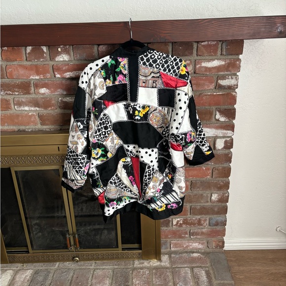 Reversible patchwork Vintage Jacket - Picture 4 of 5